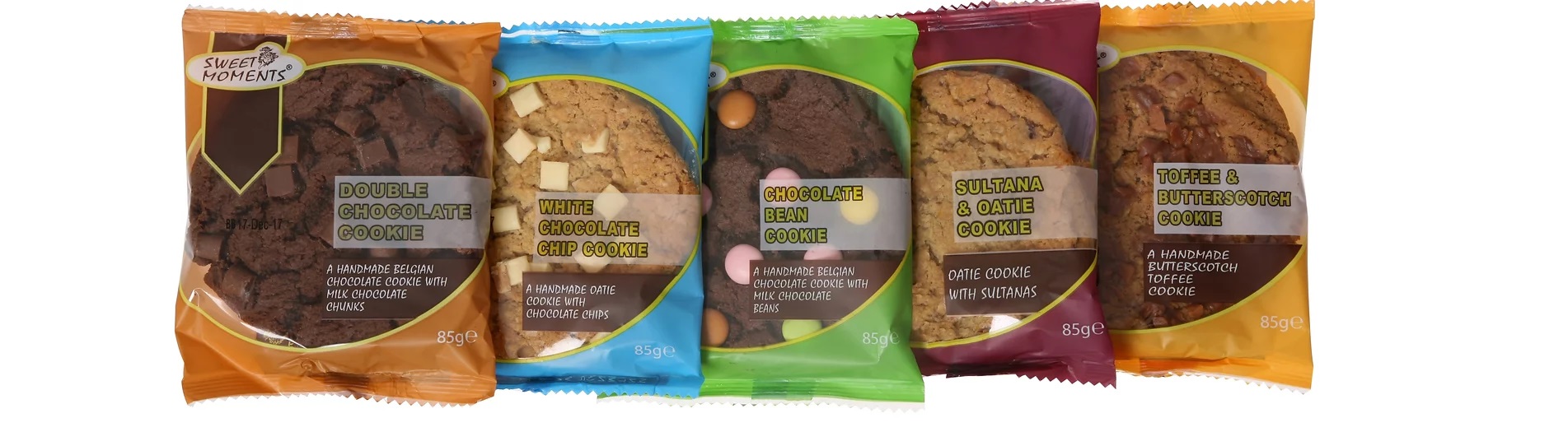 Large Cookie Selection - 12 x 85g  Mixed Flavours